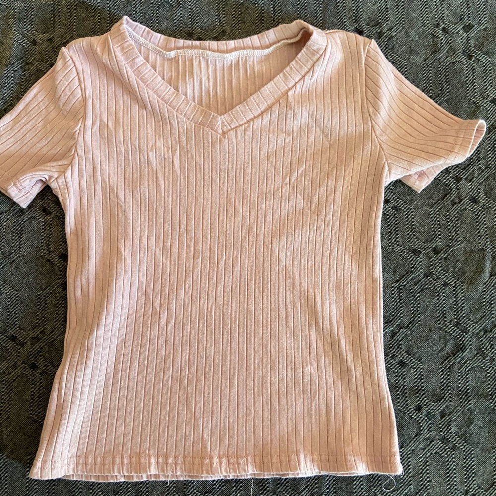 Pink Crop Top